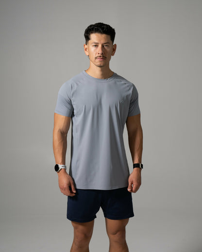 Fusion Tee - Stone - Mens Workout Tee | Alphalete