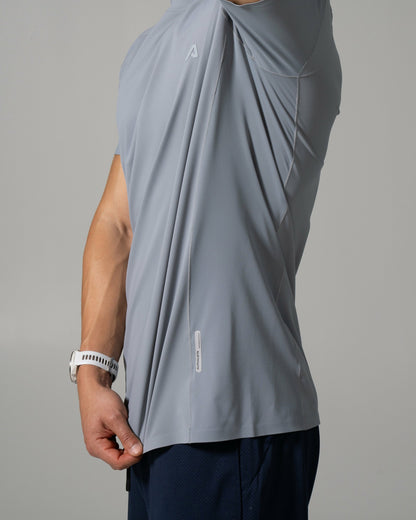 Fusion Tee - Stone - Mens Workout Tee | Alphalete