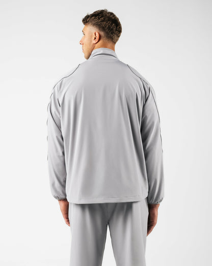 Club Training Jacket - Chrome - Men Workout Clothes | Alphalete