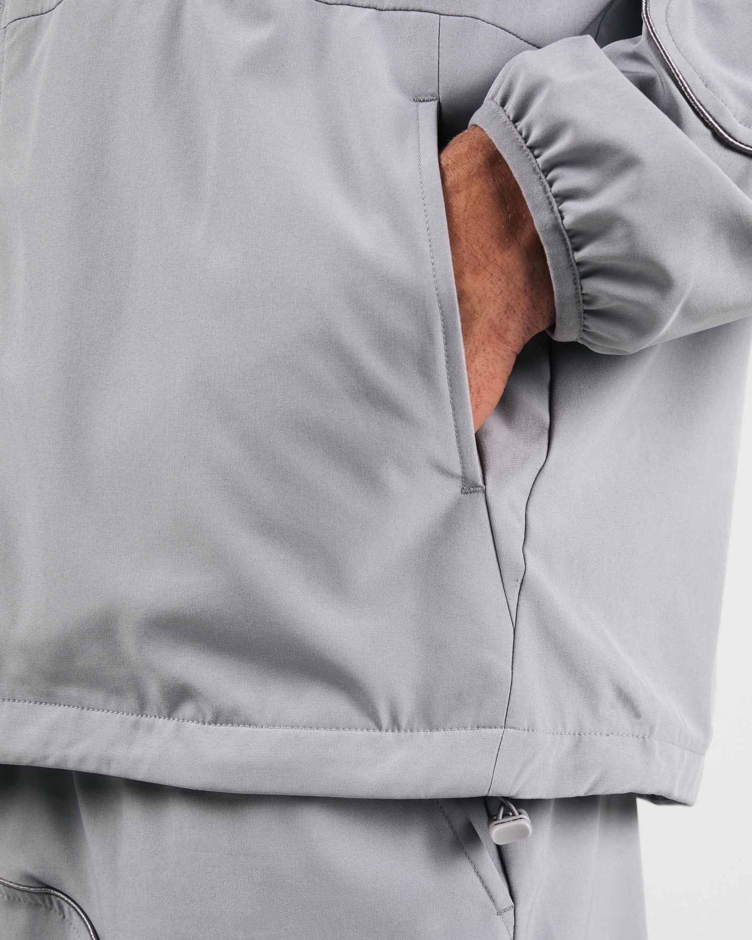Club Training Jacket - Chrome - Men Workout Clothes | Alphalete
