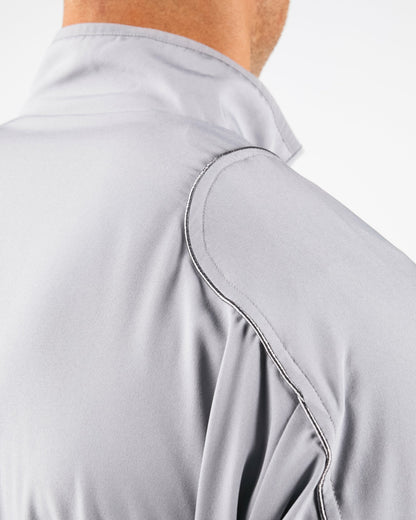 Club Training Jacket - Chrome - Men Workout Clothes | Alphalete