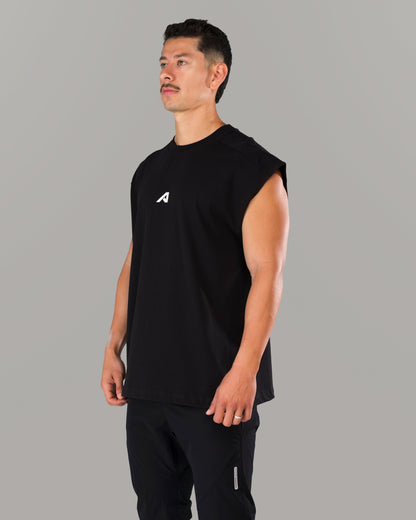 Union Mineral Cutoff - Black - Mens Workout Tee | Alphalete