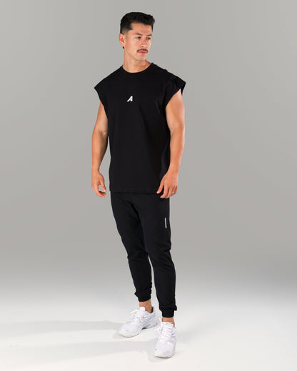 Union Mineral Cutoff - Black - Mens Workout Tee | Alphalete