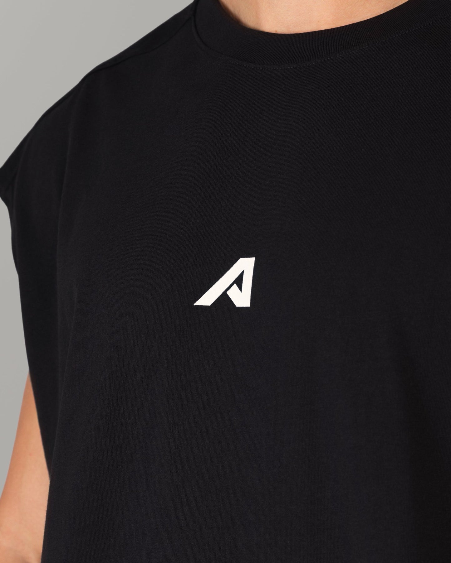 Union Mineral Cutoff - Black - Mens Workout Tee | Alphalete