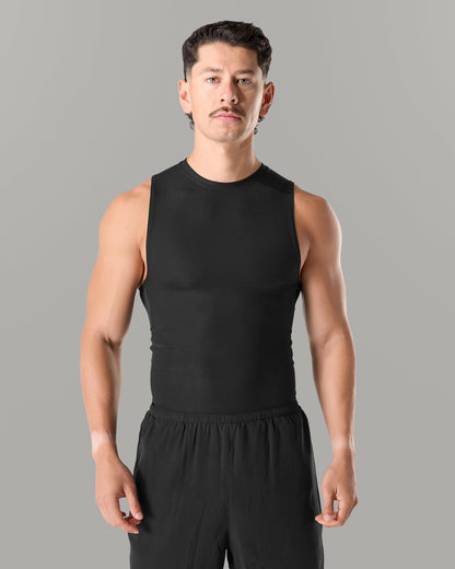 Power Tank - Black - Mens Workout Tee | Alphalete