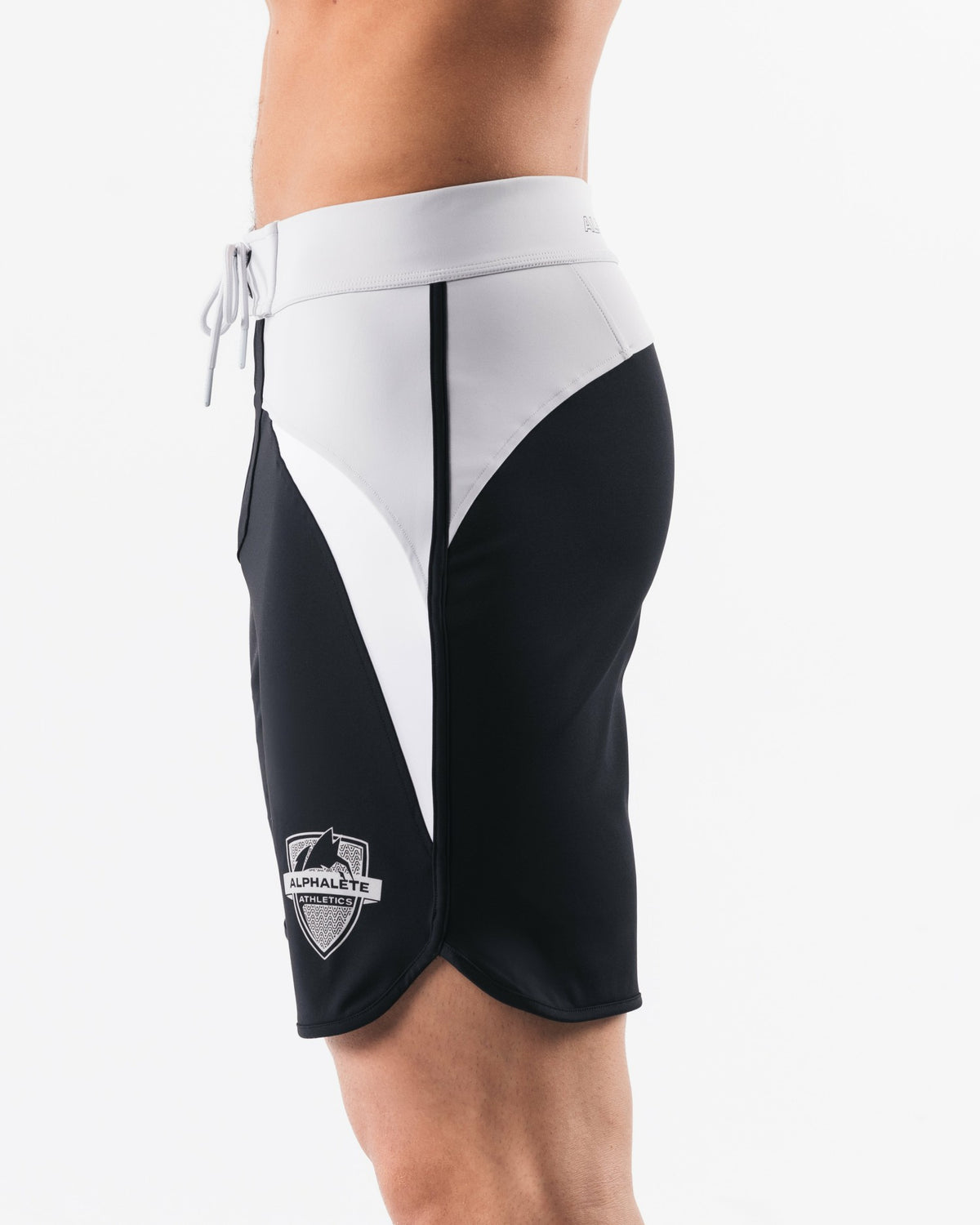 Crescent Boardshort - Black Coin - Men's Athletic Shorts | Alphalete