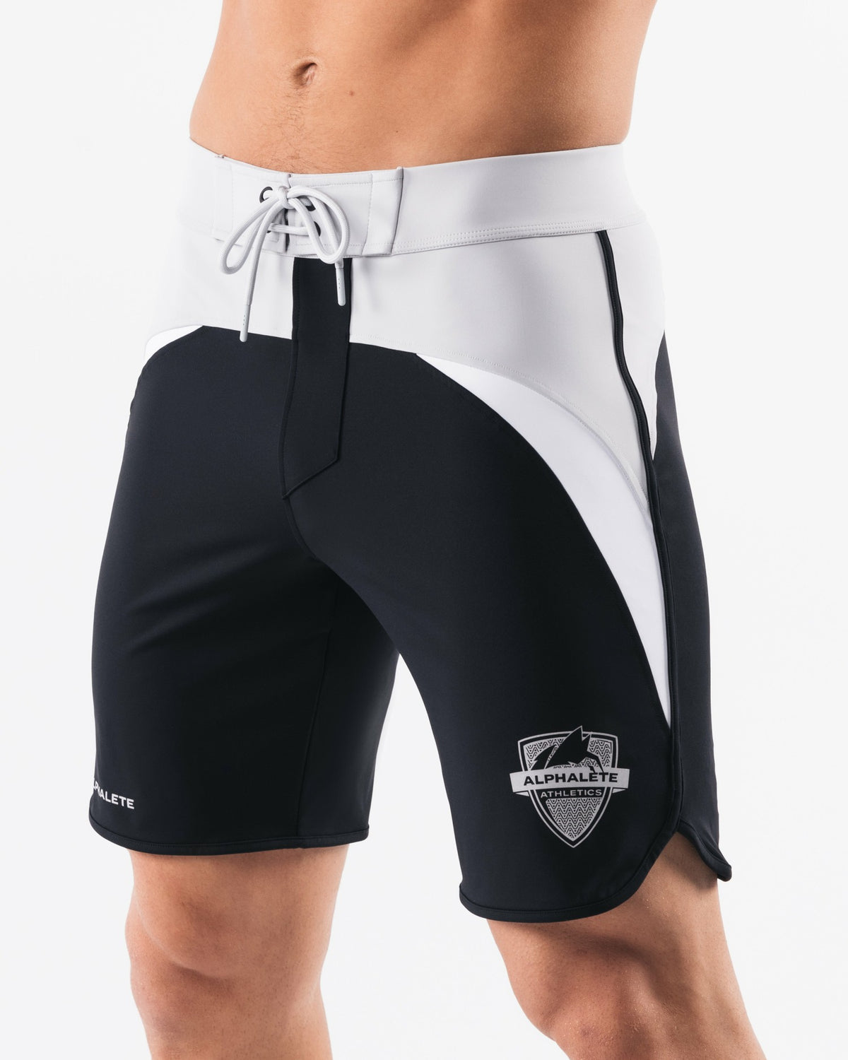 Crescent Boardshort - Black Coin - Men's Athletic Shorts | Alphalete