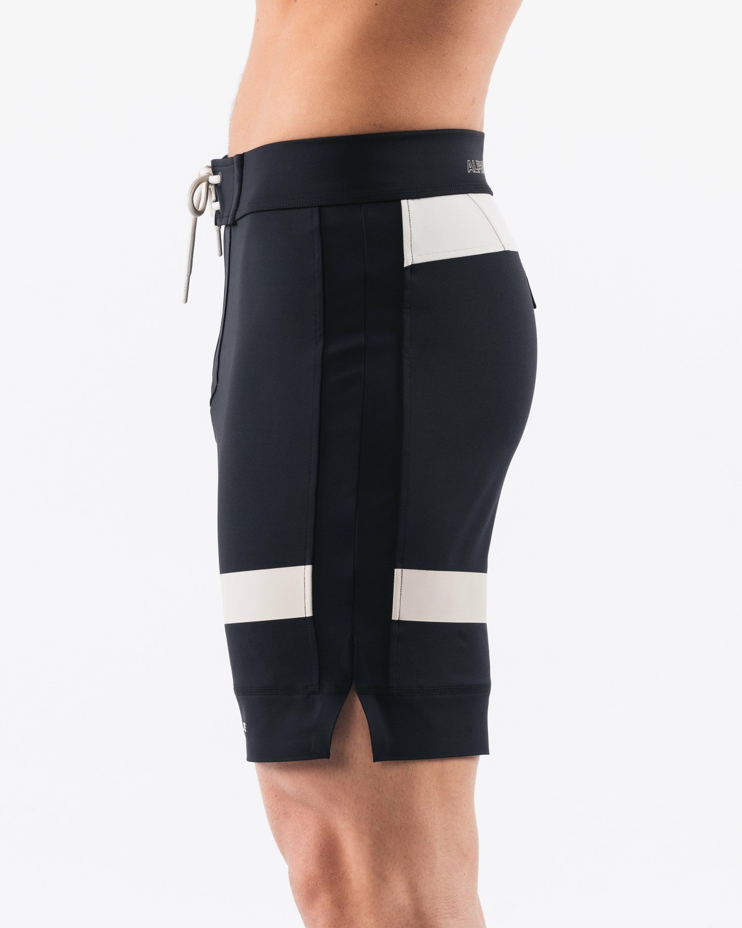 Aztec Boardshort - Black Linen - Men's Athletic Shorts | Alphalete
