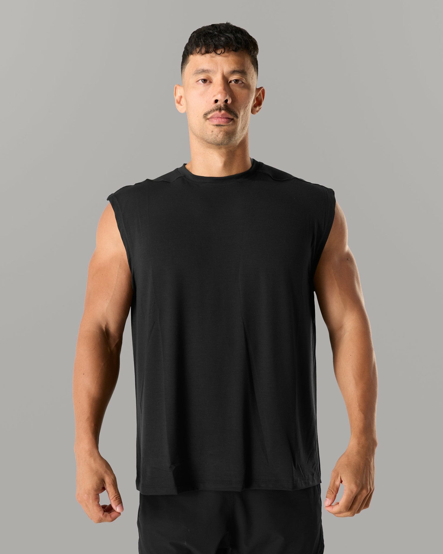 Zero Accent Tank - Black - Mens Workout Tee | Alphalete