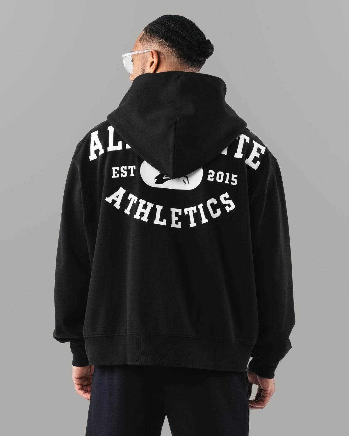 Member Vintage Zip Up - Black - Workout Clothes | Alphalete