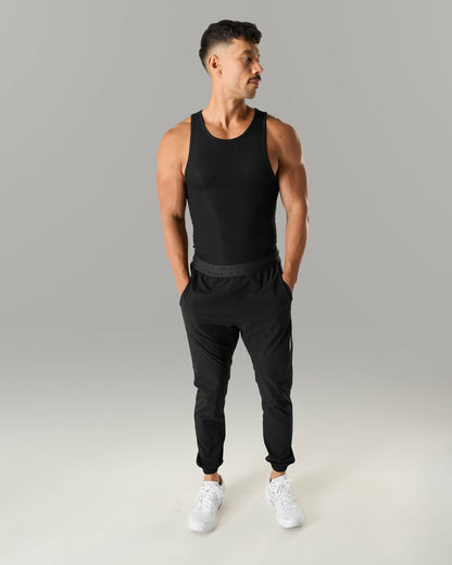 Zero Ribbed Tank 2pk - Black - Mens Workout Tee | Alphalete