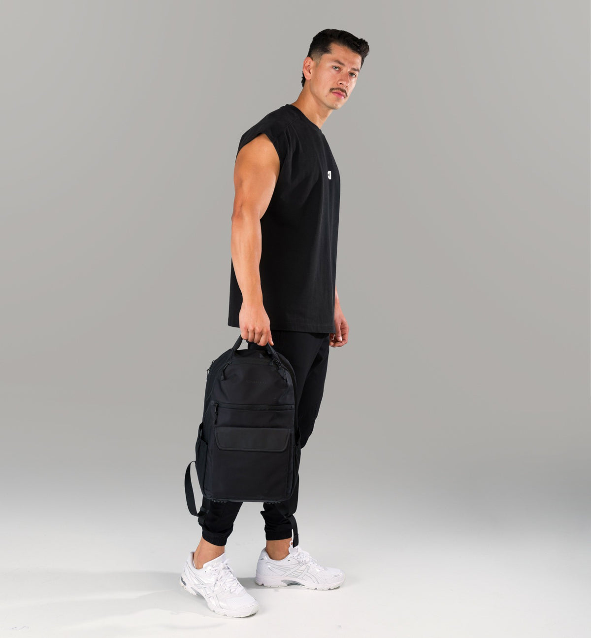 Union Mineral Cutoff - Washed Black - Mens Workout Tee | Alphalete