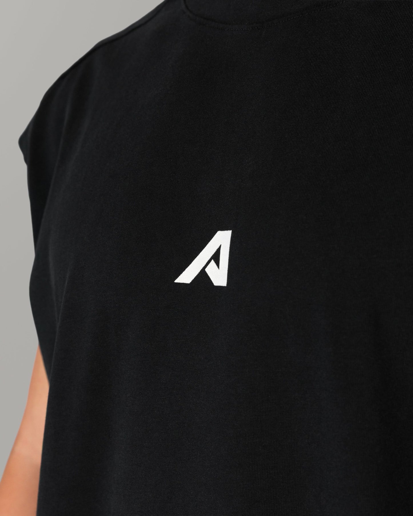 Union Mineral Cutoff - Washed Black - Mens Workout Tee | Alphalete