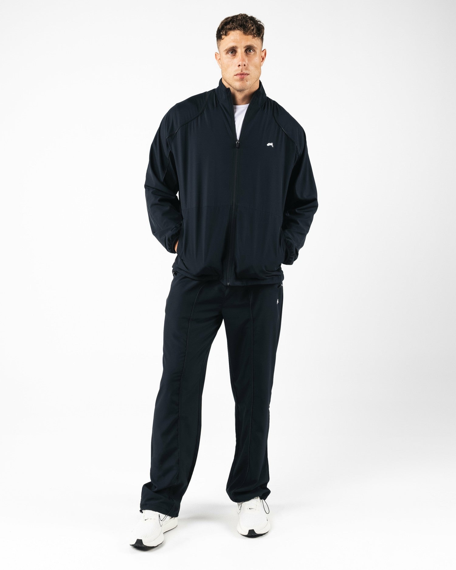 Club Training Jacket - Black - Men Workout Clothes | Alphalete
