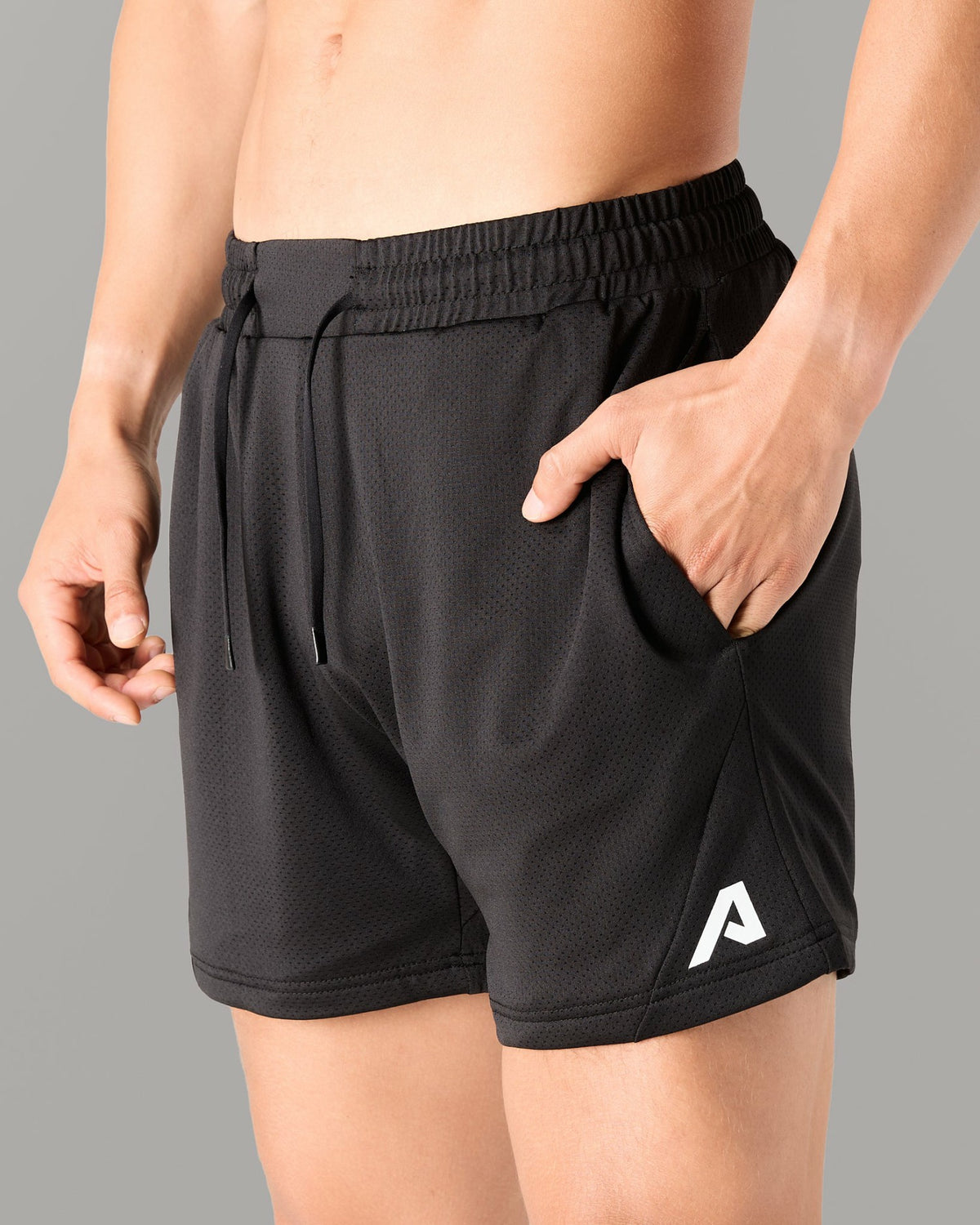 AirFlex Mesh Short - Black - Men's Athletic Shorts | Alphalete