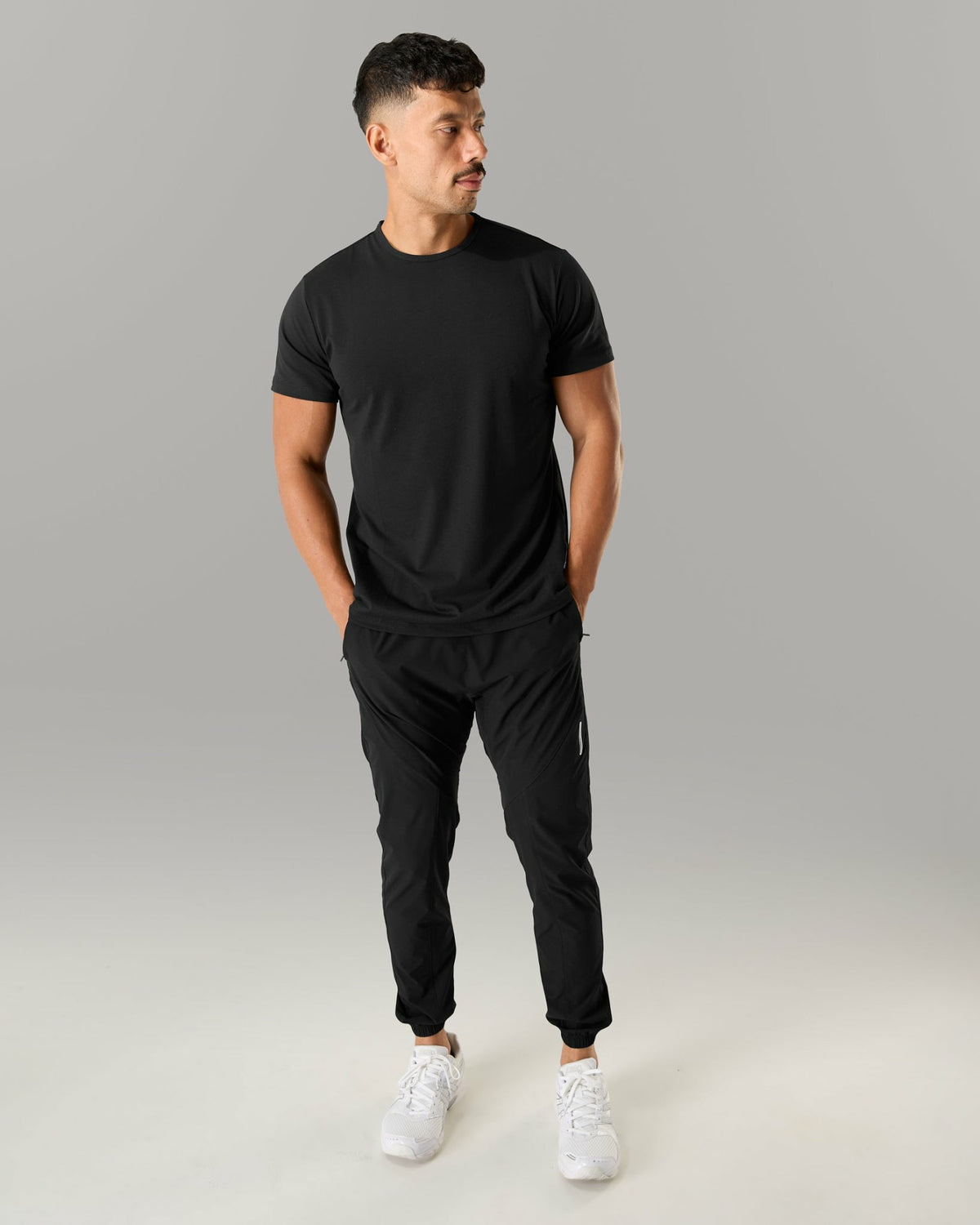 Zero Classic Tee 2pk - Black - Mens Workout Tee | Alphalete