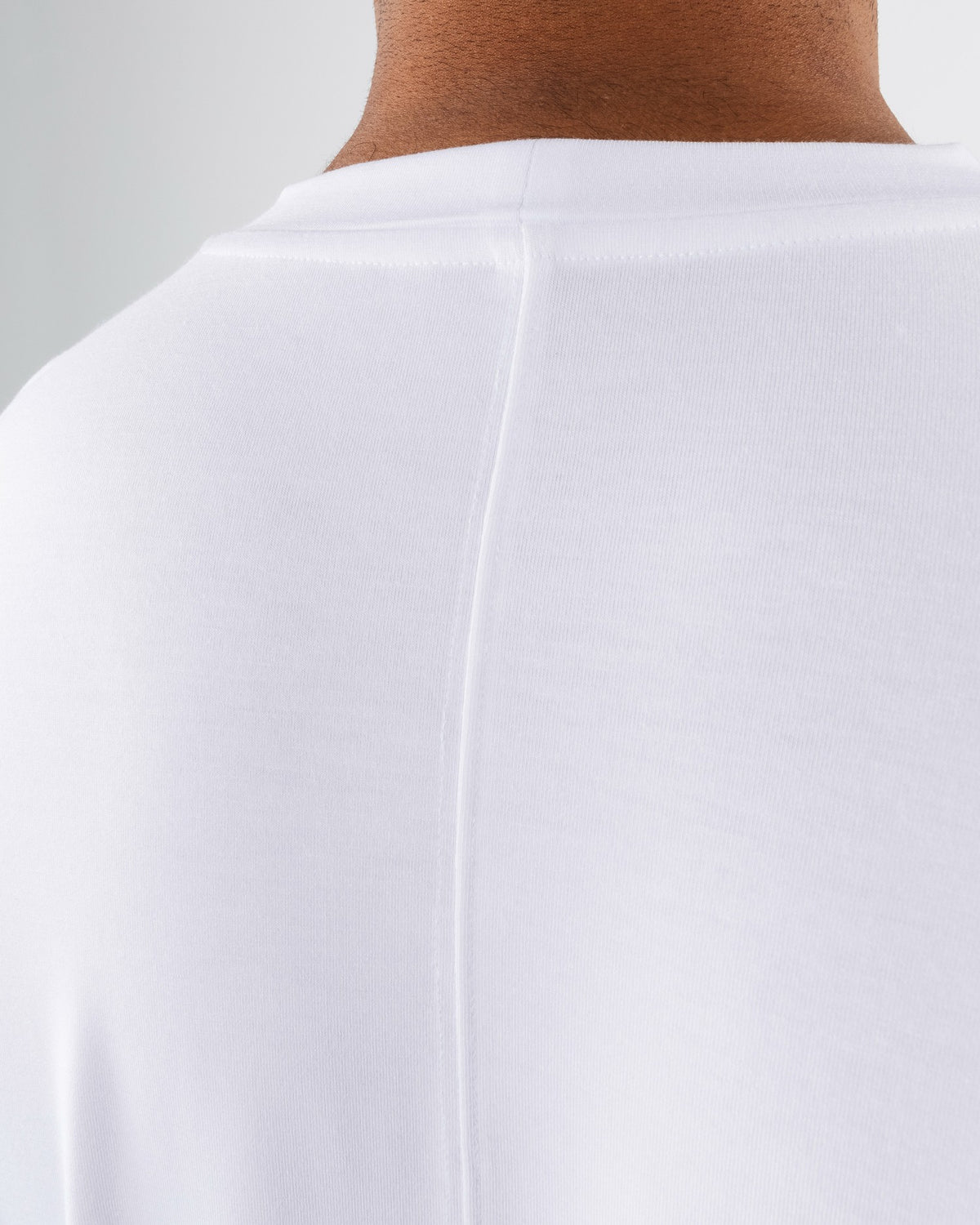 Zero Accent Tee - White - Mens Workout Tee | Alphalete