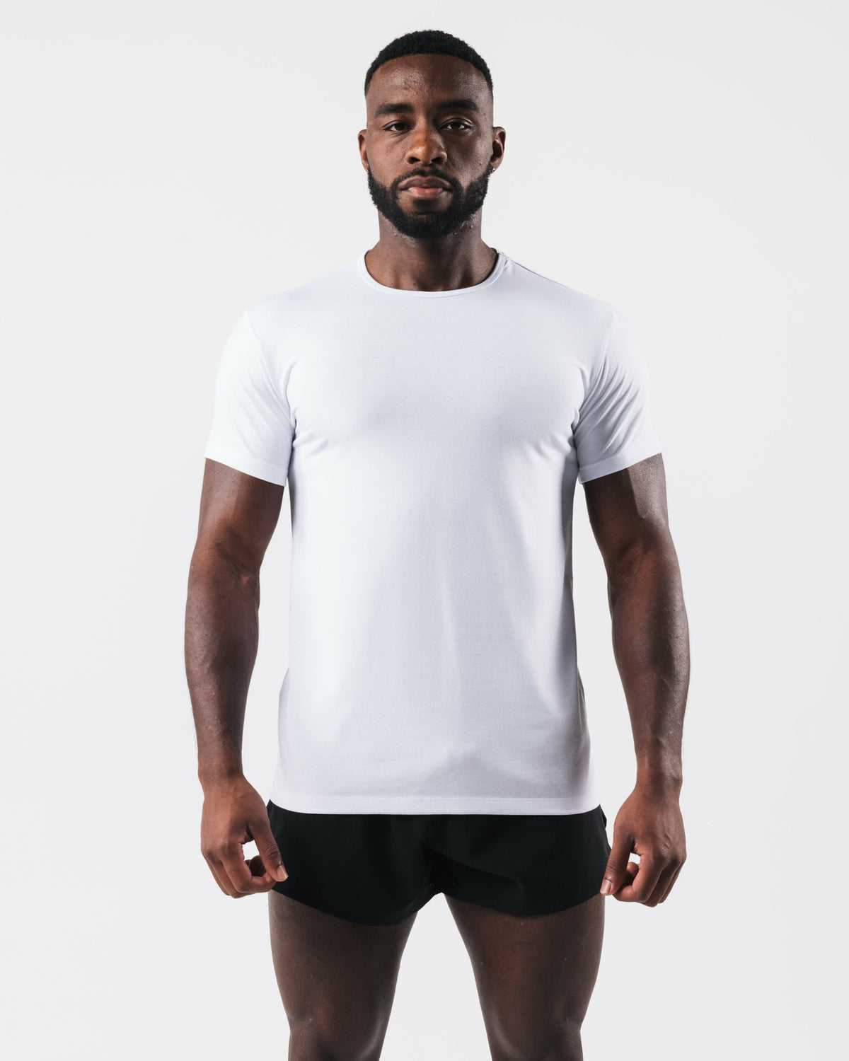 Zero Classic Tee 2pk - White - Mens Workout Tee | Alphalete