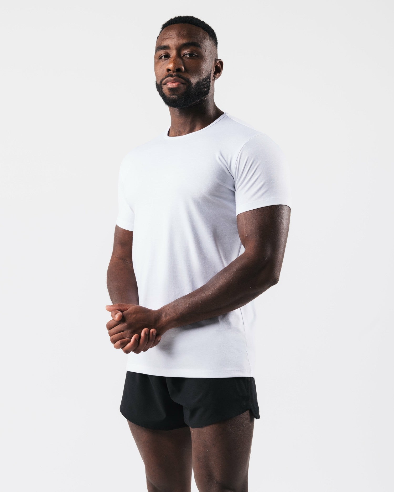 Zero Classic Tee 2pk - White - Mens Workout Tee | Alphalete