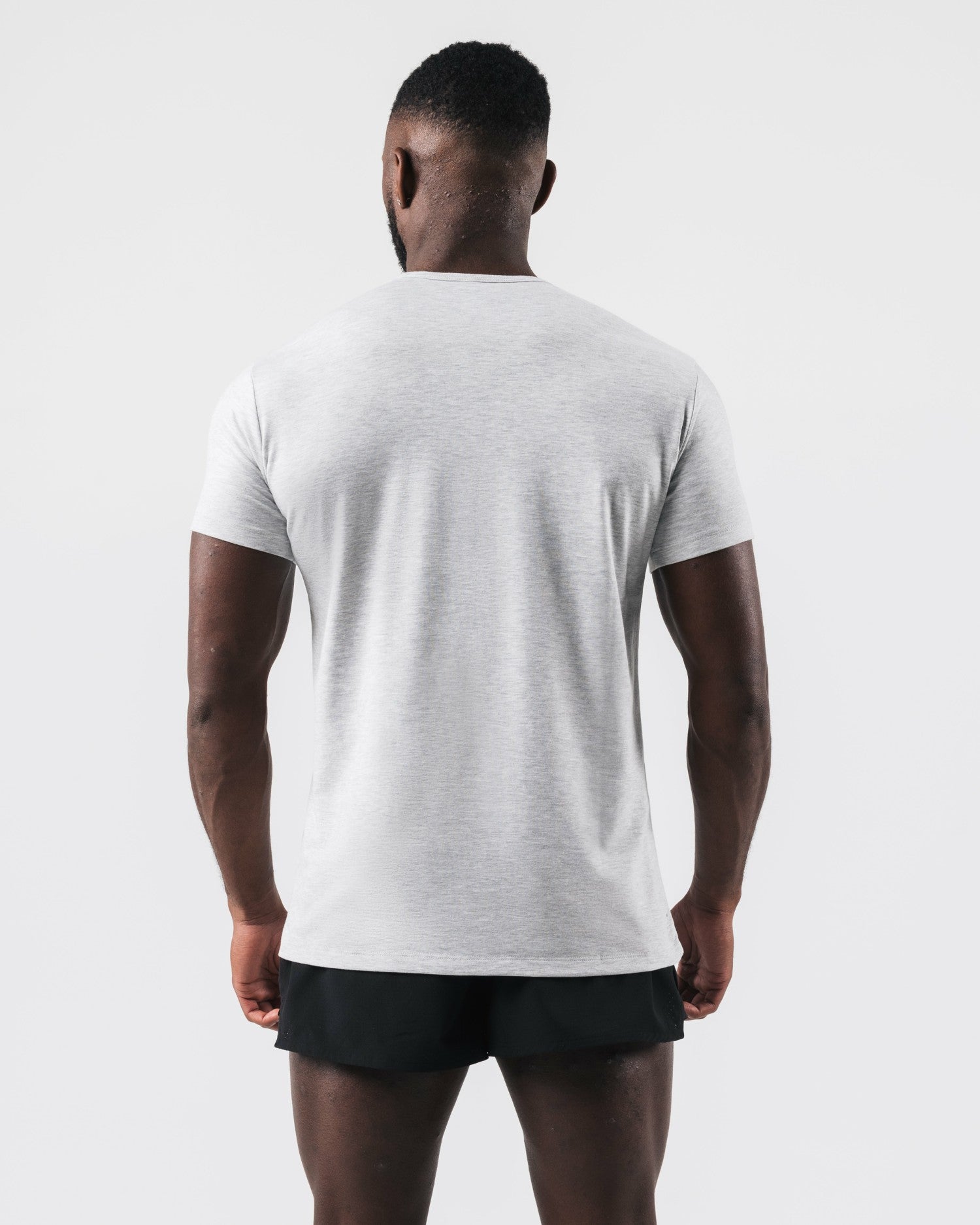 Zero Classic Tee 2pk - Heather Grey - Mens Workout Tee | Alphalete
