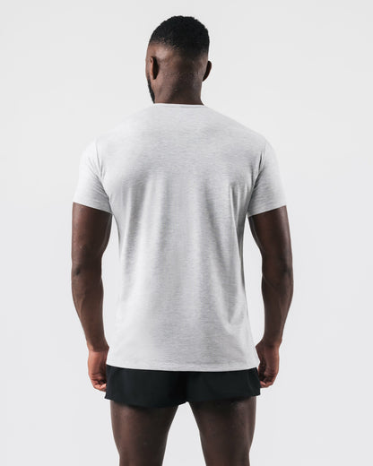 Zero Classic Tee 2pk - Heather Grey - Mens Workout Tee | Alphalete