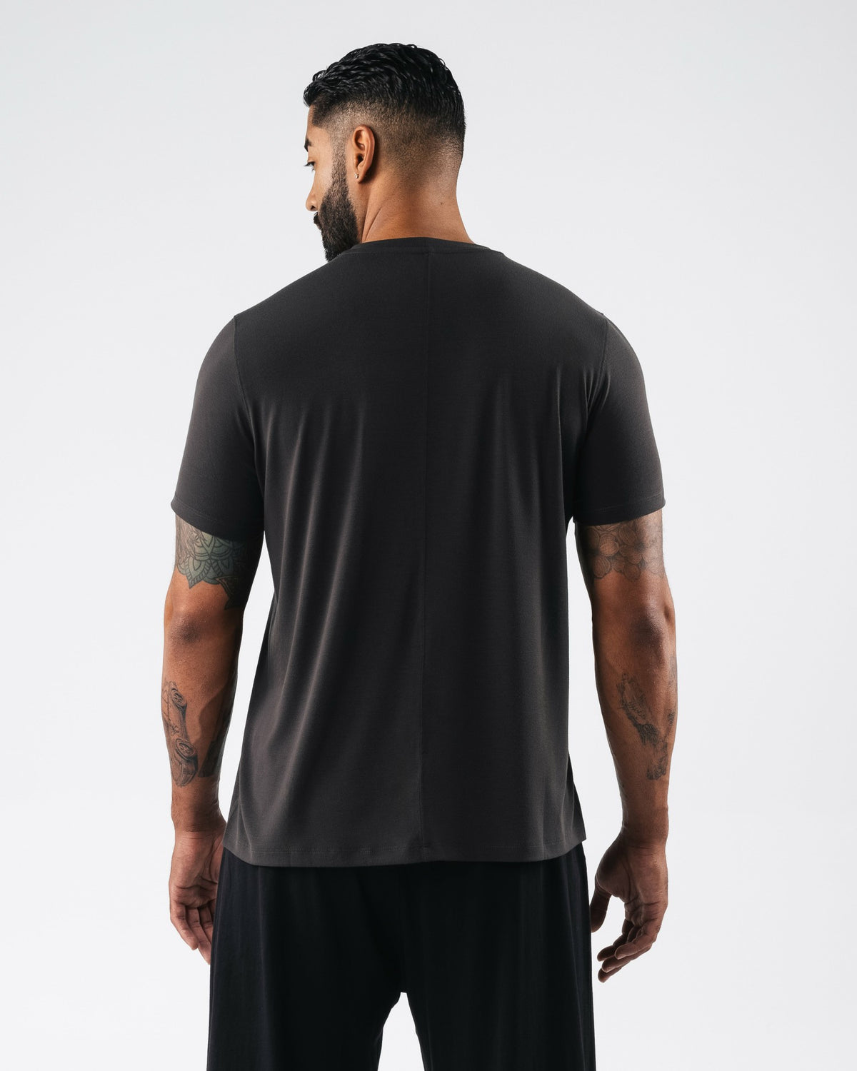 Zero Accent Tee - Dark Grey - Mens Workout Tee | Alphalete