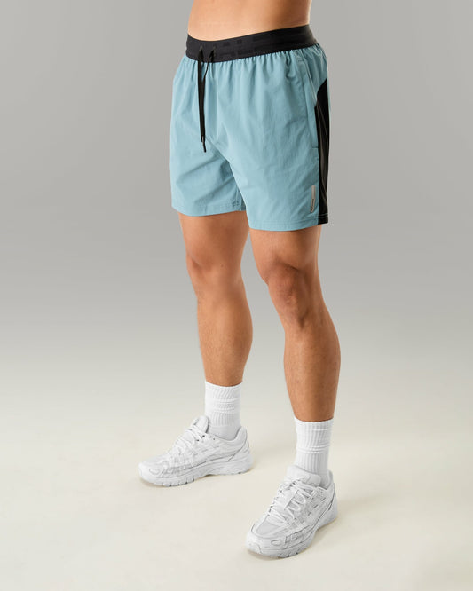 Apex Short - Muted Blue - Men's Athletic Shorts | Alphalete
