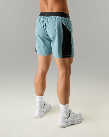 Apex Short - Muted Blue - Men's Athletic Shorts | Alphalete