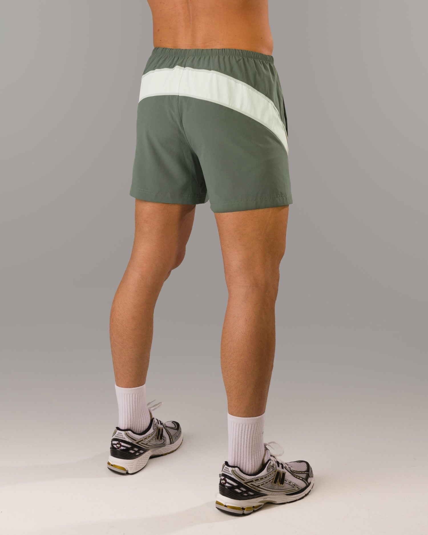 Dynamic Panel Short - Muted Sky - Men's Athletic Shorts | Alphalete