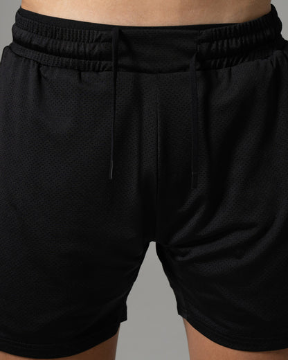 AirFlex Mesh Short - Blackout - Men's Athletic Shorts | Alphalete