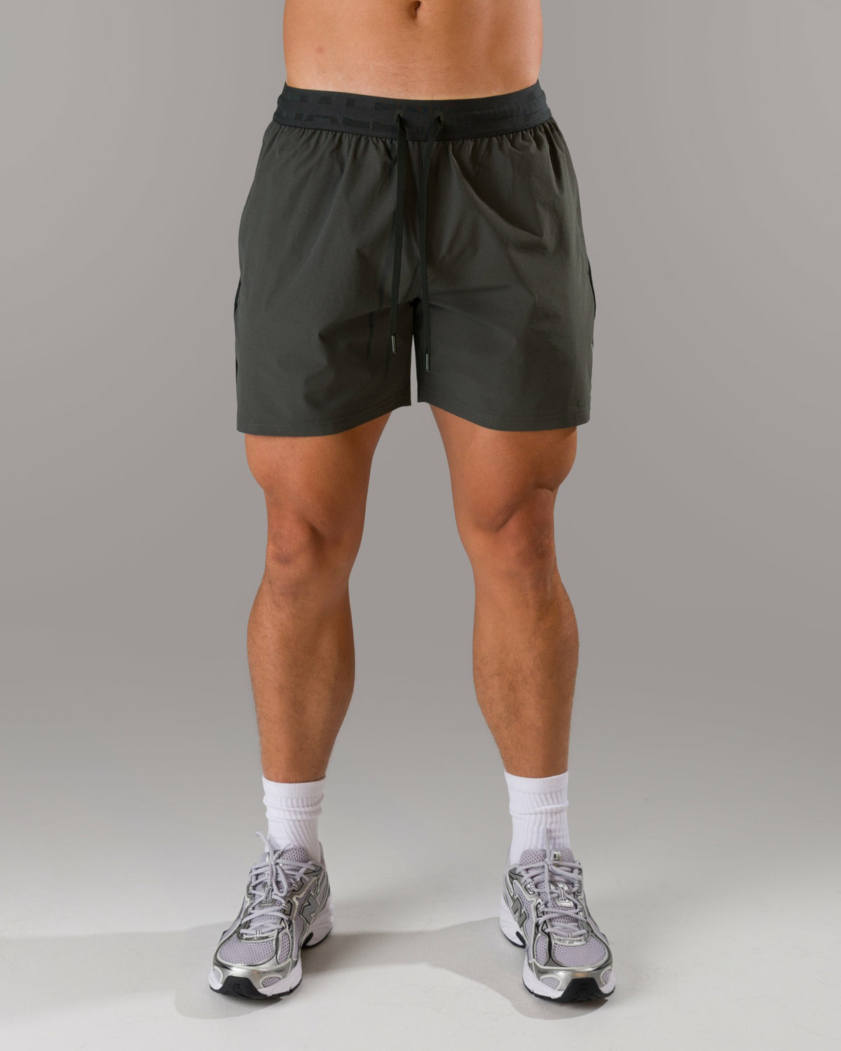 Apex Short - Iron Charcoal - Men's Athletic Shorts | Alphalete