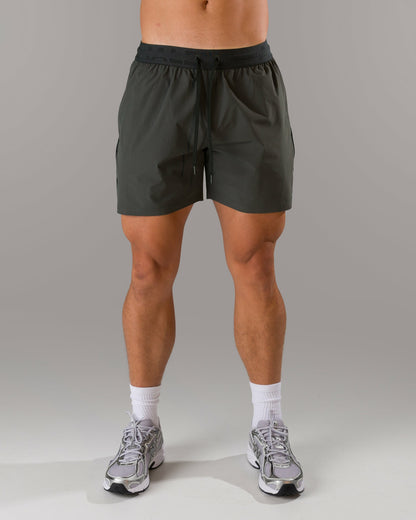 Apex Short - Iron Charcoal - Men's Athletic Shorts | Alphalete