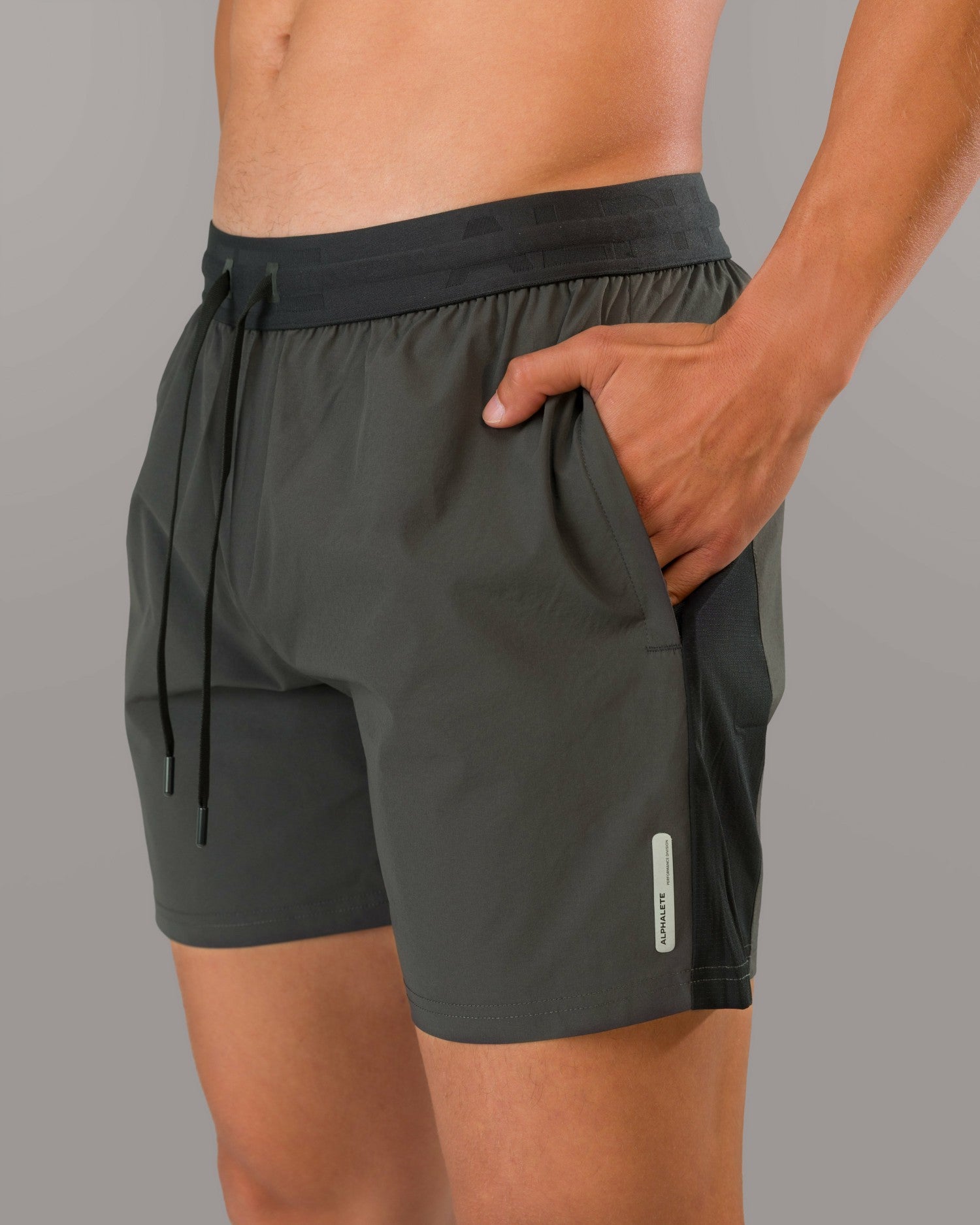 Apex Short - Iron Charcoal - Men's Athletic Shorts | Alphalete