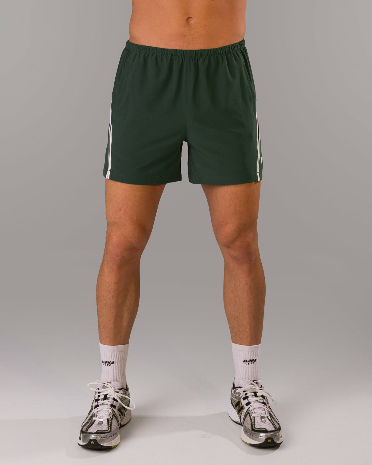 Dynamic Panel Short - Moss - Men's Athletic Shorts | Alphalete