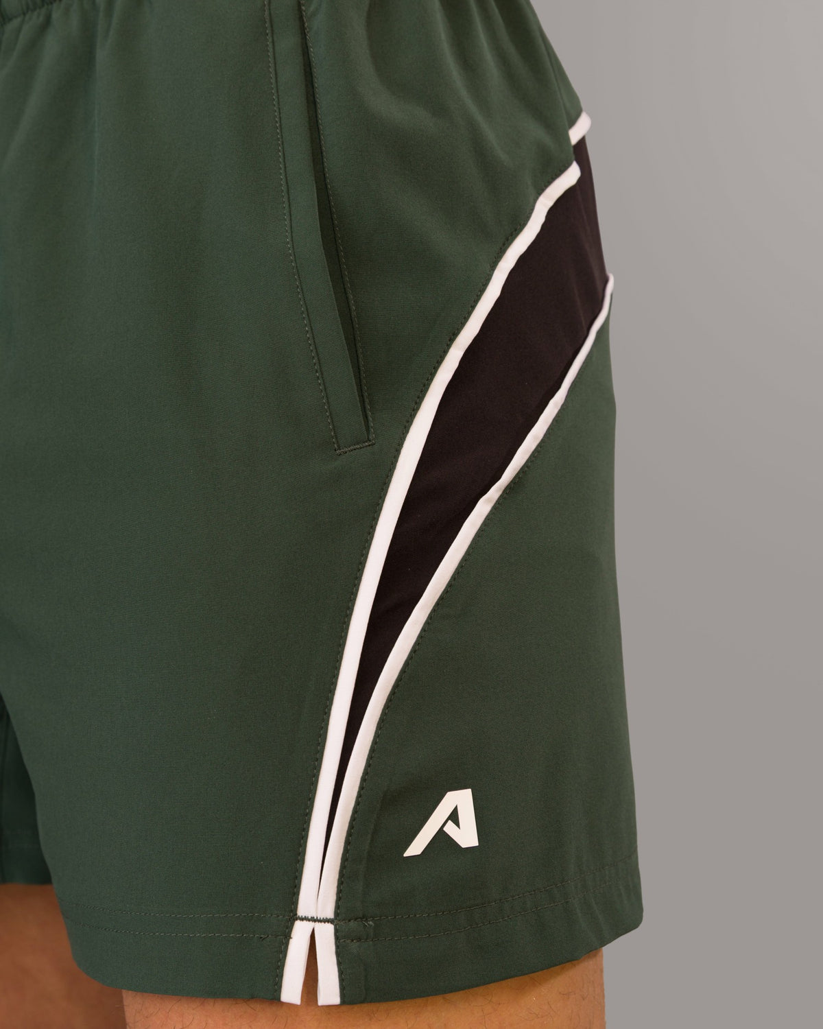 Dynamic Panel Short - Moss - Men's Athletic Shorts | Alphalete