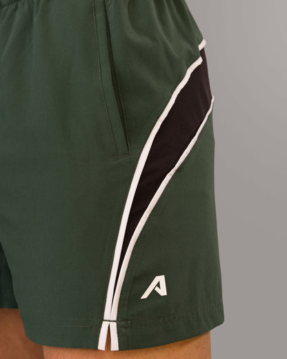 Dynamic Panel Short - Moss - Men's Athletic Shorts | Alphalete