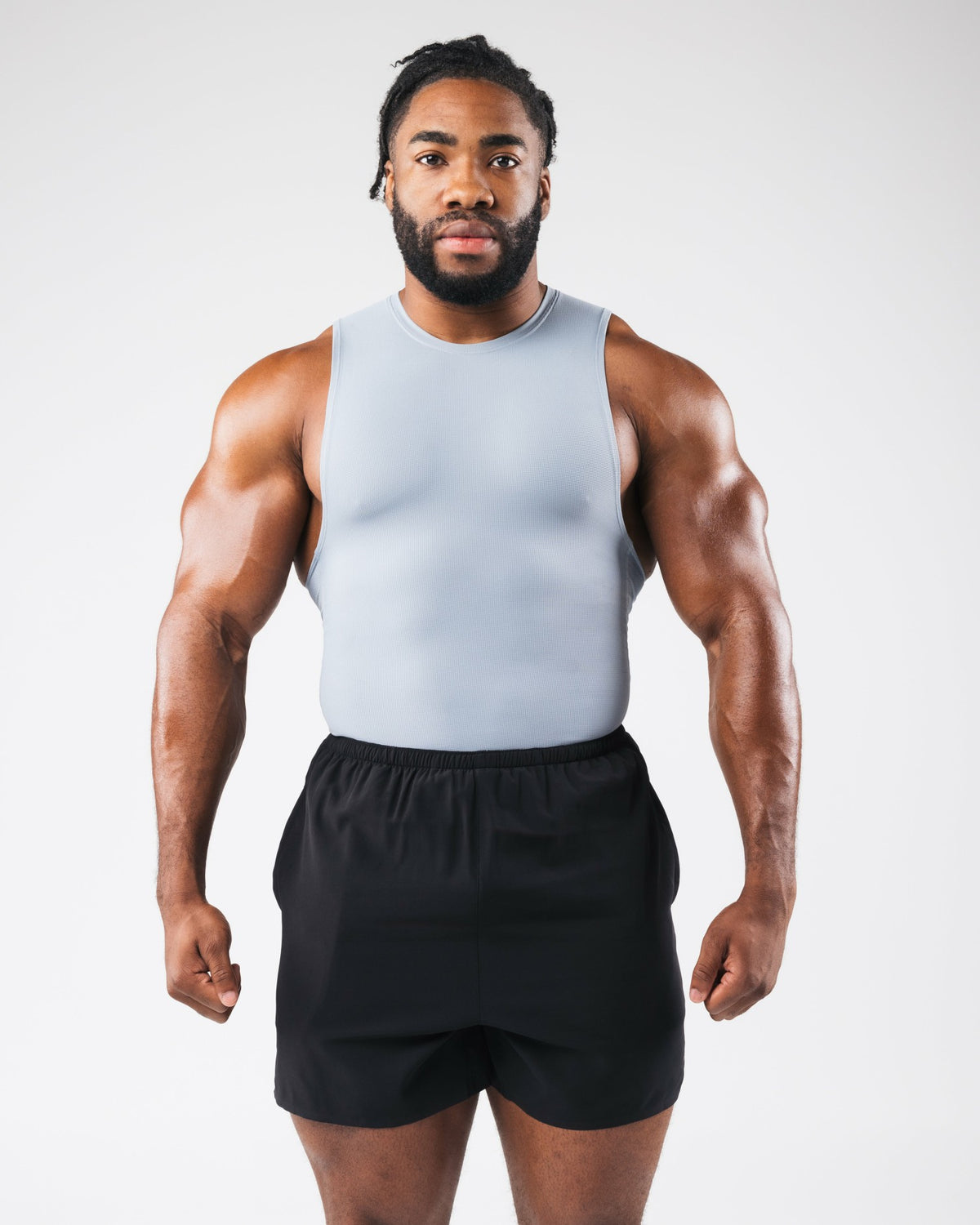 Power Tank - Slate - Mens Workout Tee | Alphalete