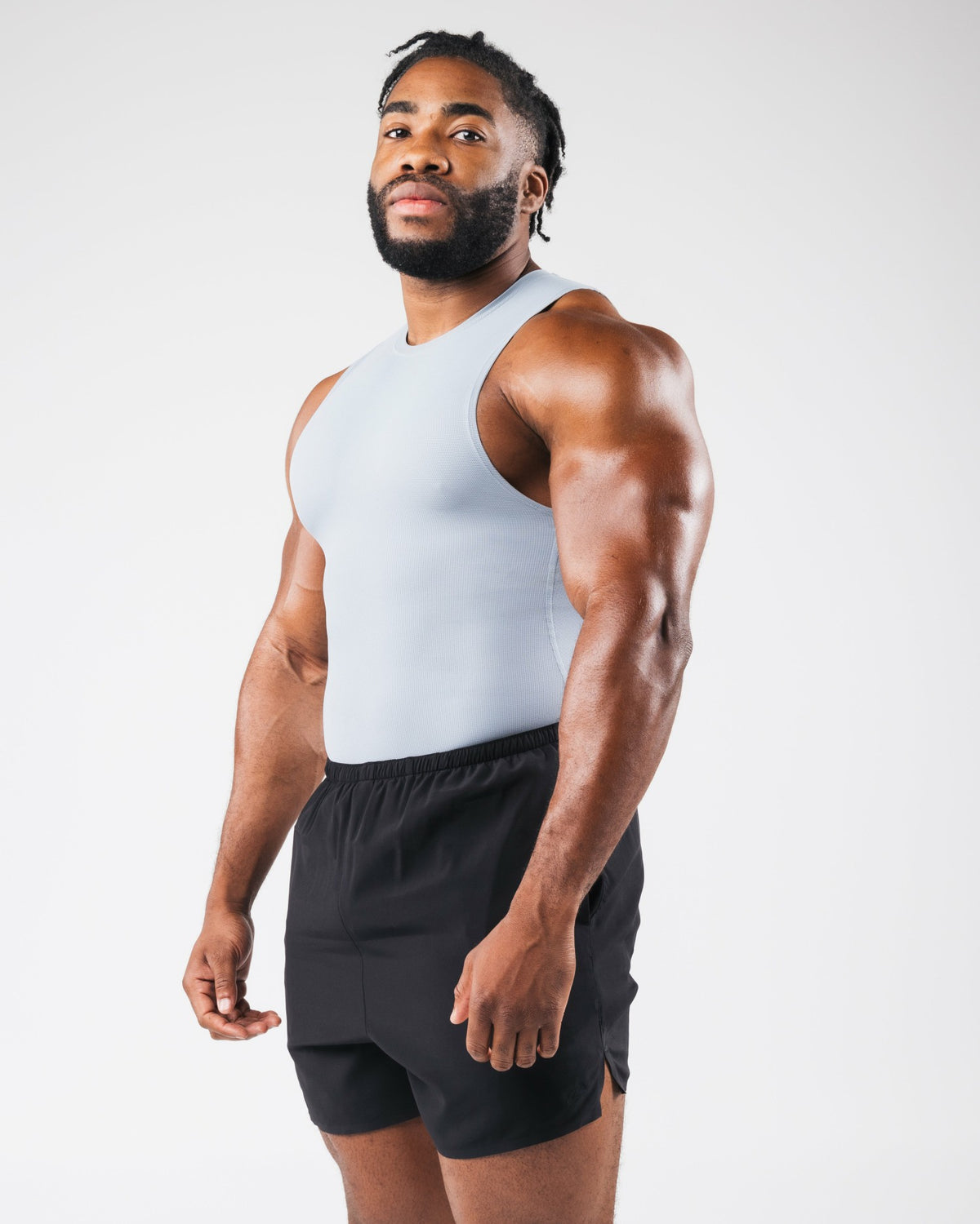 Power Tank - Slate - Mens Workout Tee | Alphalete