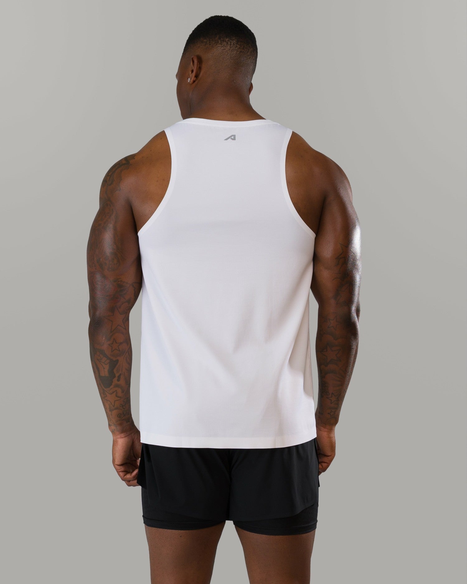AeroFlex Tank - White - Mens Workout Tee | Alphalete