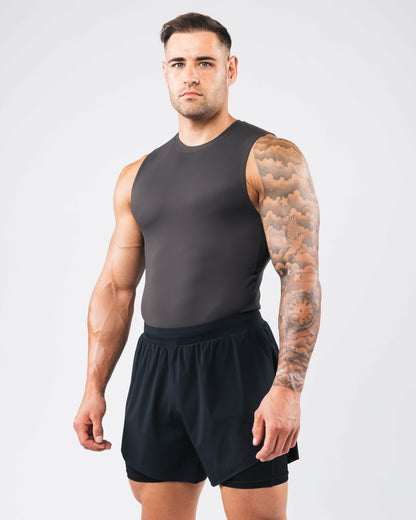Power Tank - Ink - Mens Workout Tee | Alphalete