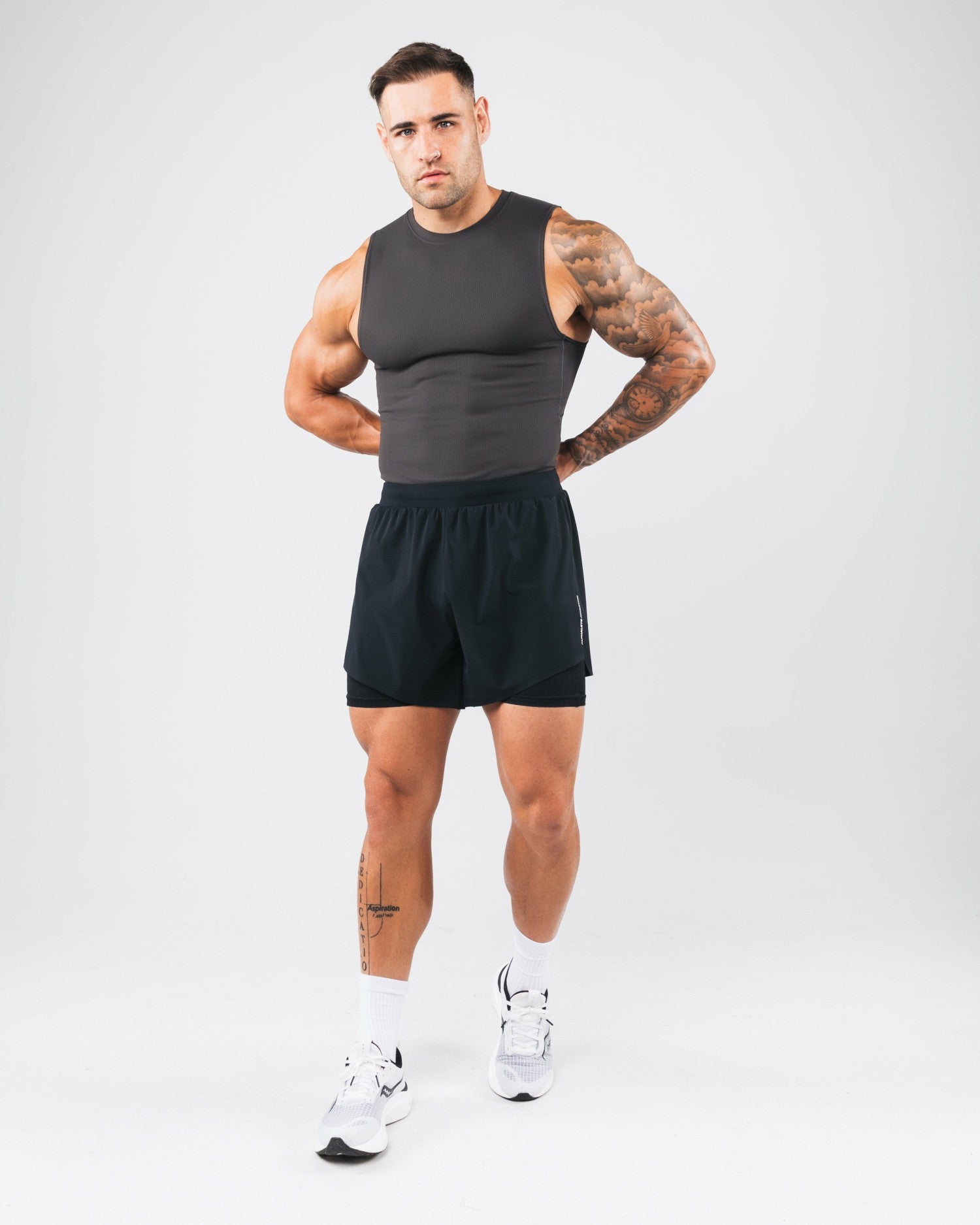 Power Tank - Ink - Mens Workout Tee | Alphalete