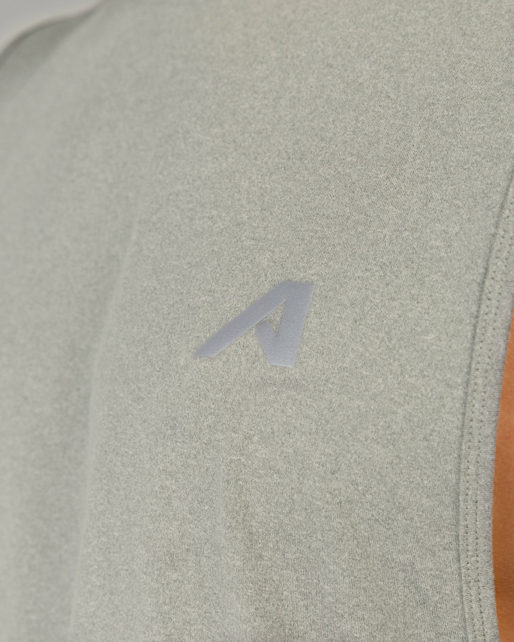 Adapt Cutoff - Silver - Mens Workout Tee | Alphalete
