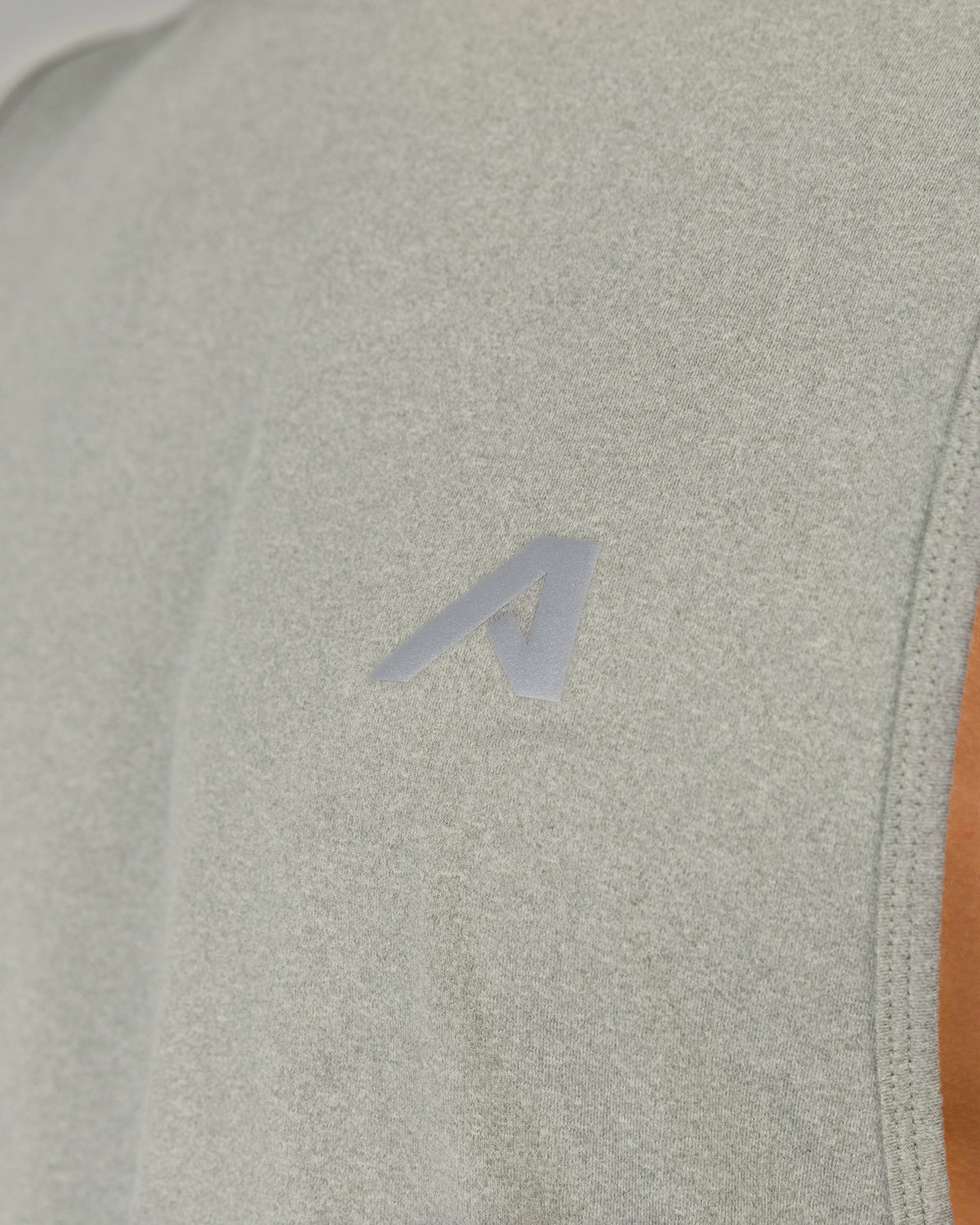 Adapt Cutoff - Silver - Mens Workout Tee | Alphalete