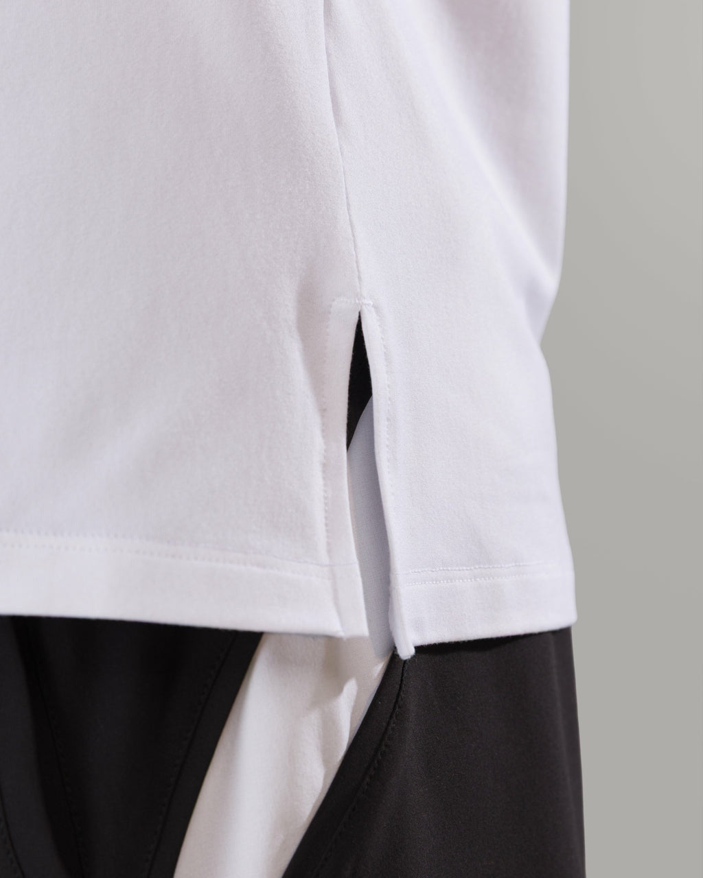 Adapt Cutoff - White - Mens Workout Tee | Alphalete
