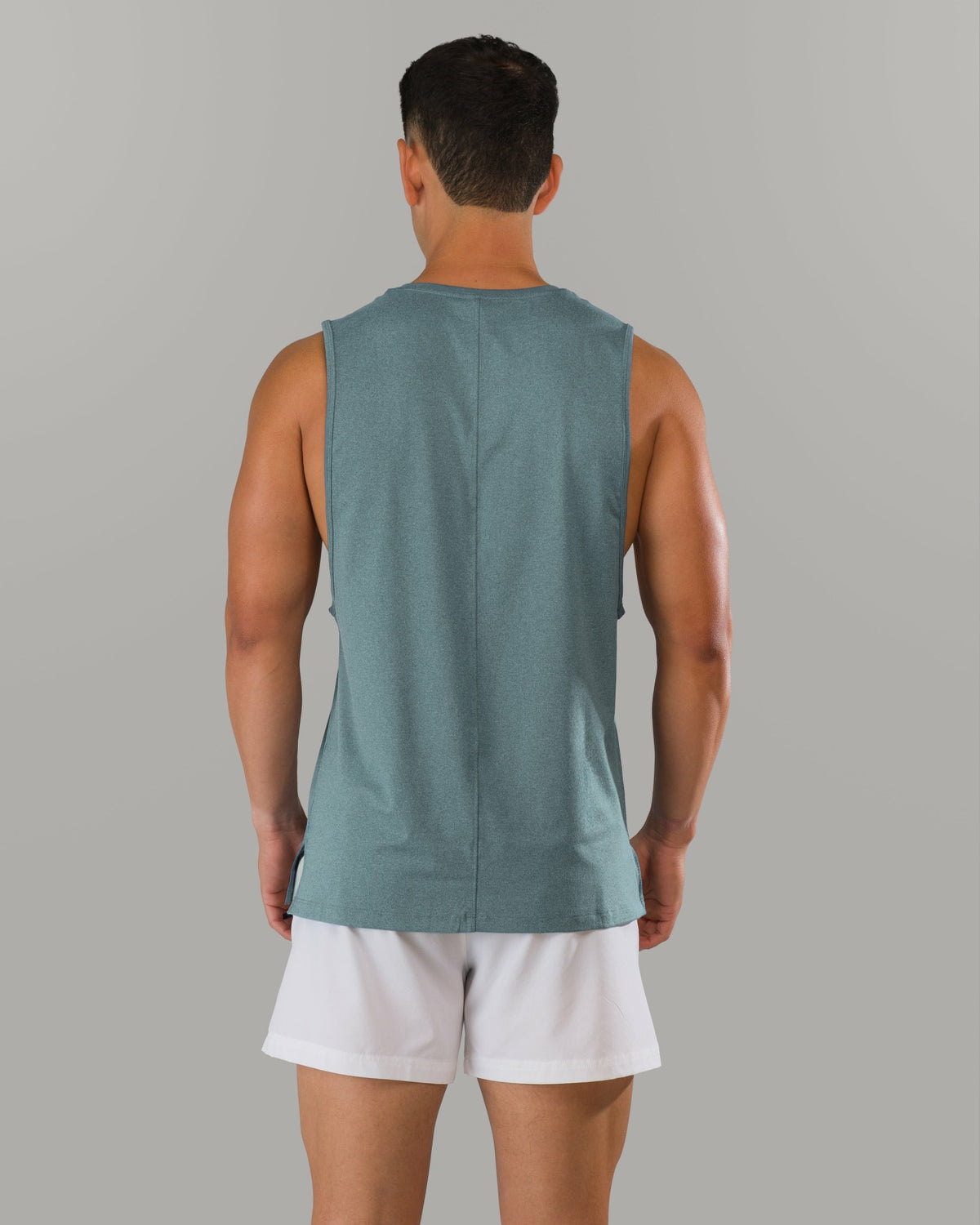 Adapt Cutoff - Storm Blue - Mens Workout Tee | Alphalete