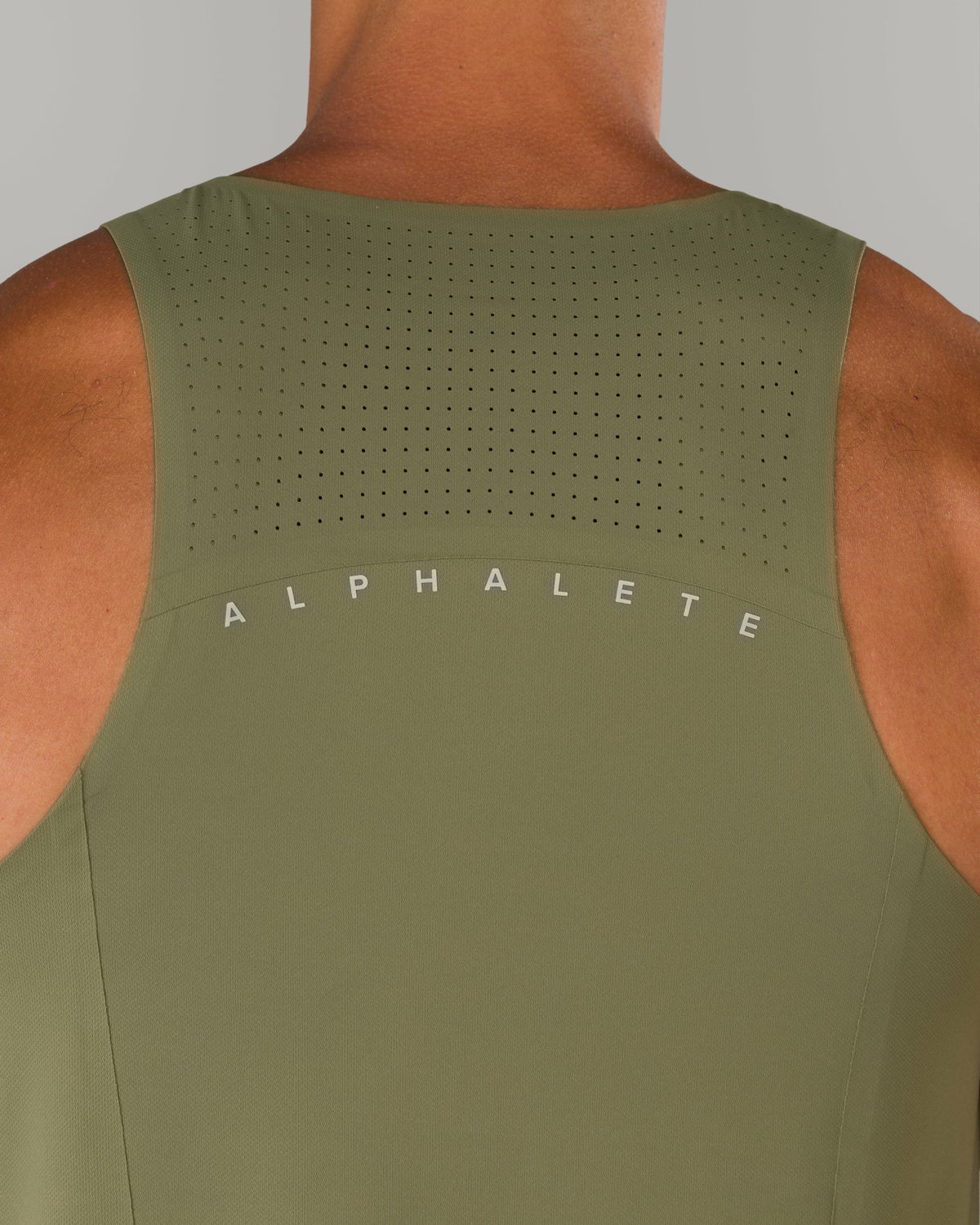AeroFlex Vault Tank - Tactical Olive - Mens Workout Tee | Alphalete