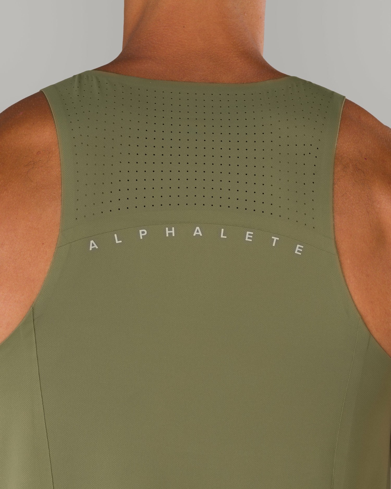 AeroFlex Vault Tank - Tactical Olive - Mens Workout Tee | Alphalete