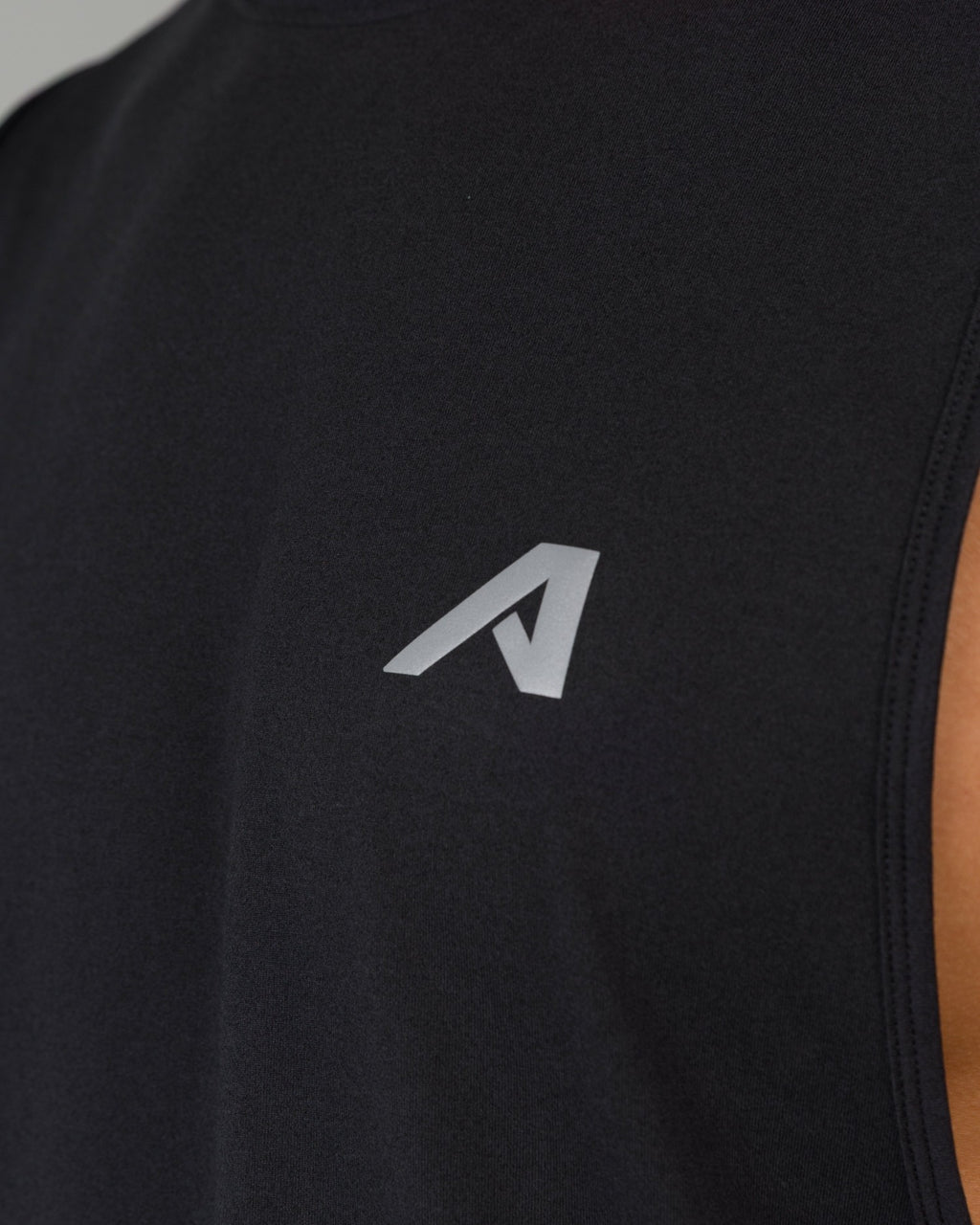 Adapt Cutoff - Black - Mens Workout Tee | Alphalete