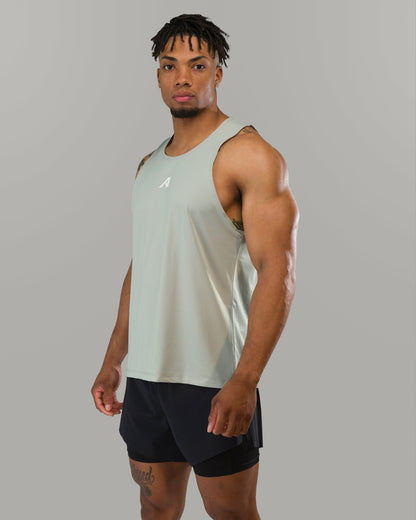 Base Cutoff - Silver - Mens Workout Tee | Alphalete