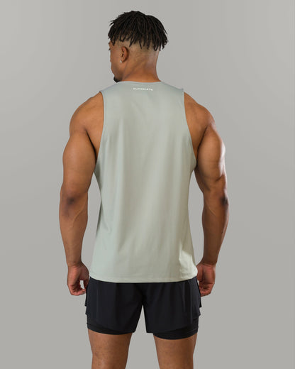 Base Cutoff - Silver - Mens Workout Tee | Alphalete